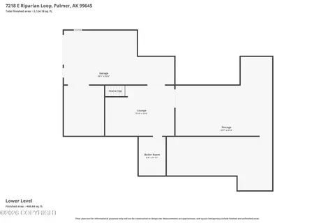 Floorplan - 7218 E Riparian Loop, Palmer, AK 99645 photo 4 of 4