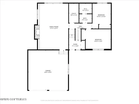 Floorplan - 4154 Hampton Dr, Anchorage, AK 99504 photo 2 of 6