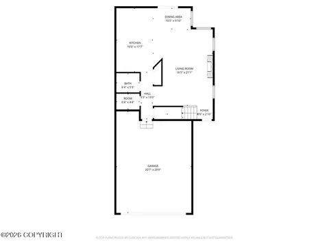 Floorplan - 2123 E 74th Ave # 2, Anchorage, AK 99507 photo 2 of 3