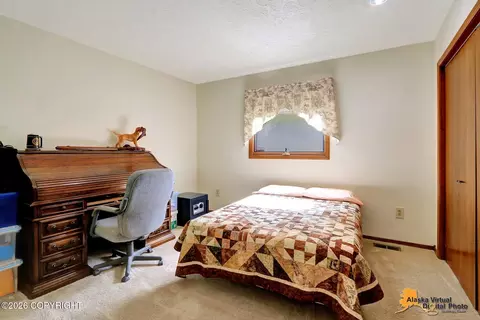Bedroom - 19624 S Montague Loop, Eagle River, AK 99577 photo 9 of 10