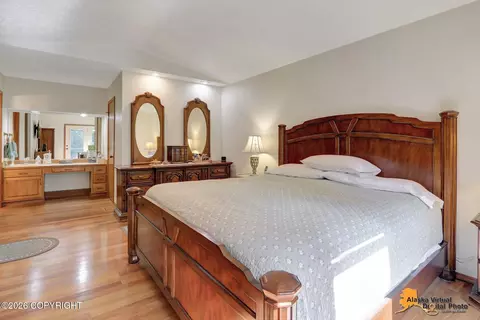 Bedroom - 19624 S Montague Loop, Eagle River, AK 99577 photo 3 of 10