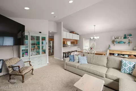 Living - 20730 Mountainside Dr, Eagle River, AK 99577 photo 4 of 6