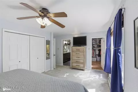 Bedroom - 21818 Cloverleaf Rd, Chugiak, AK 99567 photo 2 of 5