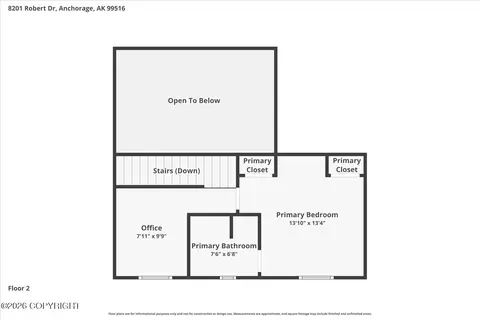Floorplan - 8201 Robert Dr, Anchorage, AK 99516 photo 4 of 4
