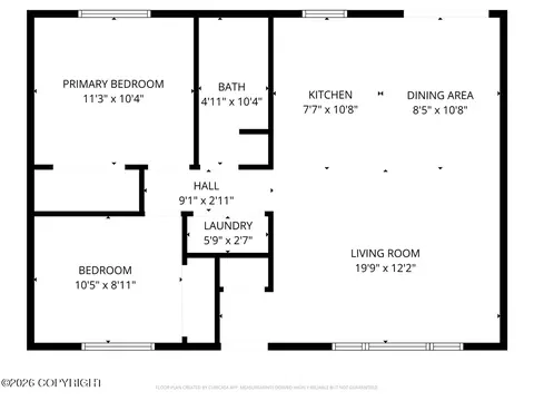 Floorplan - 1746 E 58th Cir, Anchorage, AK 99507 photo 1 of 3