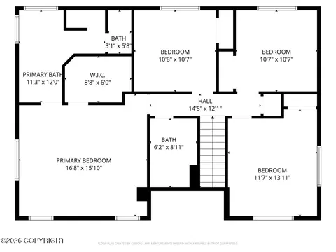 Floorplan - 16555 Baird Cir, Eagle River, AK 99577 photo 2 of 3