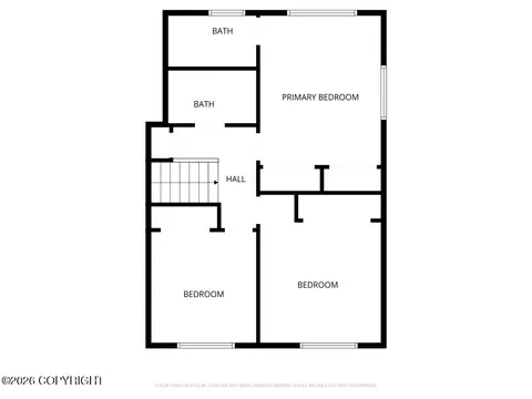 Floorplan - 2821 Ruby Dr, Anchorage, AK 99502 photo 2 of 2