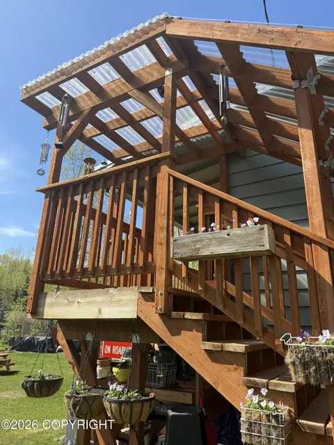 Exterior - 6412 E 15th Ct, Anchorage, AK 99504 photo 8 of 13