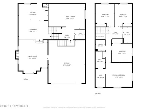 Floorplan - 20527 Birch Crest Ln, Eagle River, AK 99577 photo 5 of 5