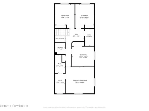 Floorplan - 20527 Birch Crest Ln, Eagle River, AK 99577 photo 1 of 5