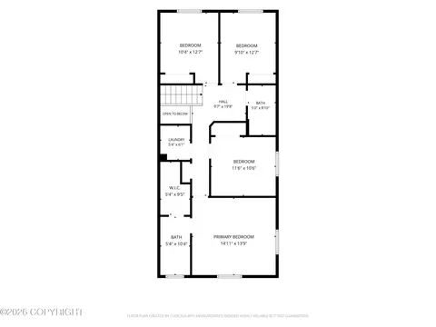 Floorplan - 20527 Birch Crest Ln, Eagle River, AK 99577 photo 4 of 5