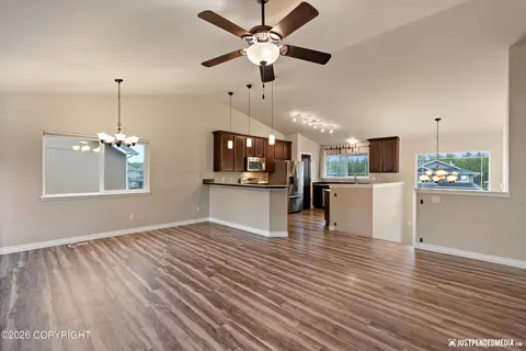 Living - 13115 Rosser Dr, Eagle River, AK 99577 photo 3 of 5