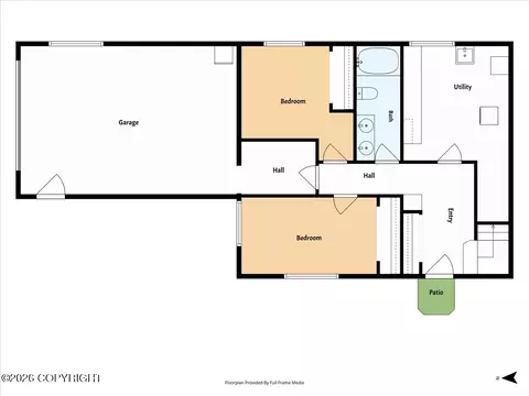 Floorplan - 19010 Upper Fish Hatchery Rd, Eagle River, AK 99577 photo 1 of 3
