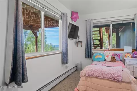Bedroom - 19010 Upper Fish Hatchery Rd, Eagle River, AK 99577 photo 9 of 12