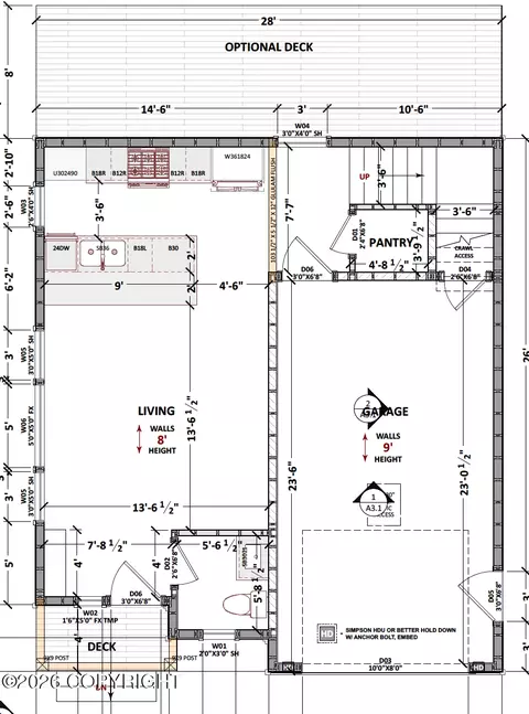 Floorplan - L10 Paris Way, Eagle River, AK 99577 photo 1 of 2