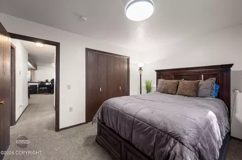 Bedroom - 8280 E 20th Ave, Anchorage, AK 99504 photo 6 of 6