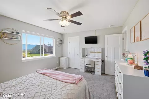 Bedroom - 3701 S Barn Gable Loop, Wasilla, AK 99654 photo 3 of 10