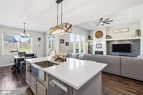 Kitchen - 3701 S Barn Gable Loop, Wasilla, AK 99654 photo 8 of 13