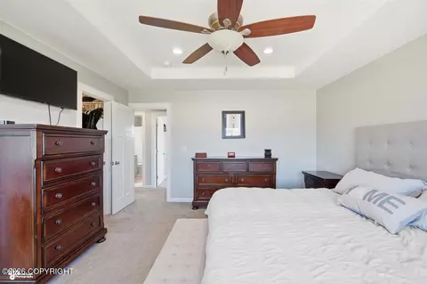 Bedroom - 3701 S Barn Gable Loop, Wasilla, AK 99654 photo 9 of 10