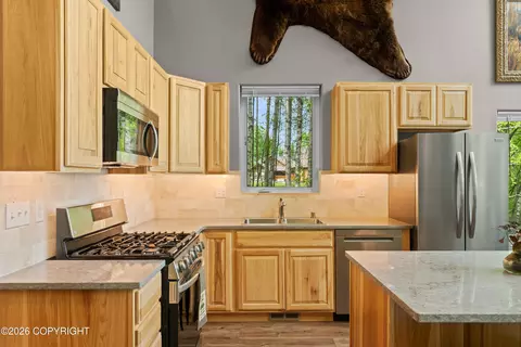 Kitchen - 10751 N Pilot Dr, Willow, AK 99688 photo 3 of 6