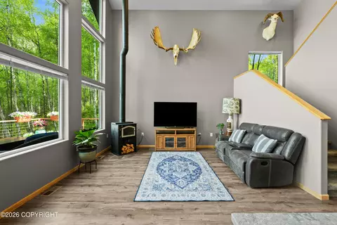 Living - 10751 N Pilot Dr, Willow, AK 99688 photo 1 of 2