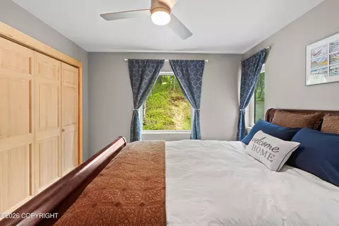 Bedroom - 10751 N Pilot Dr, Willow, AK 99688 photo 8 of 9