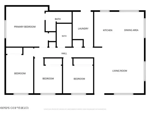 Floorplan - 3705 E 18th Ave, Anchorage, AK 99508 photo 2 of 2