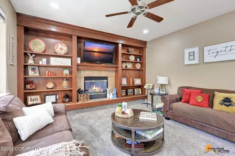 Living - 8811 Acadia Dr, Eagle River, AK 99577 photo 5 of 7