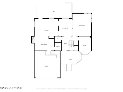 Floorplan - 2521 Maylen Cir, Anchorage, AK 99516 photo 1 of 2