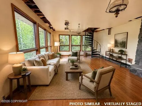Living - 22221 Eagle River Rd, Eagle River, AK 99577 photo 2 of 6