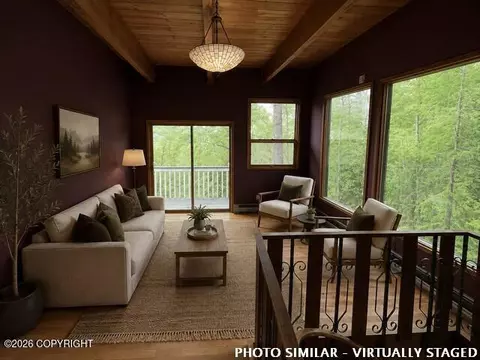 Living - 22221 Eagle River Rd, Eagle River, AK 99577 photo 5 of 6