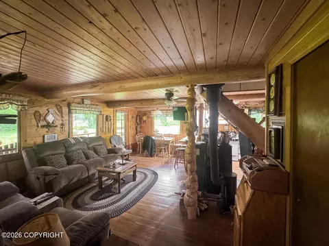 Living - 6825 Alexander Crk, Remote, AK 99667 photo 4 of 5