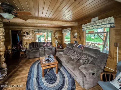 Living - 6825 Alexander Crk, Remote, AK 99667 photo 5 of 5