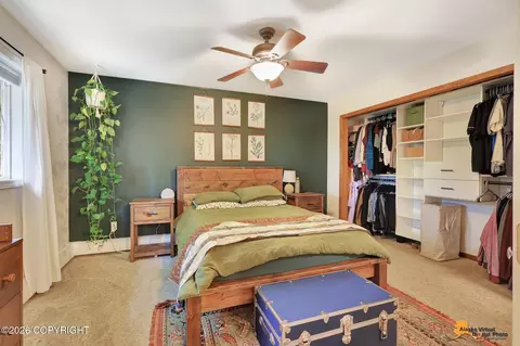 Bedroom - 18126 Harbor Point Loop, Eagle River, AK 99577 photo 3 of 6