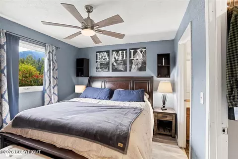 Bedroom - 18713 N Lowrie Loop, Eagle River, AK 99577 photo 6 of 7