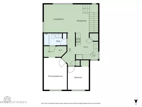 Floorplan - 6526 Desiree Loop, Anchorage, AK 99507 photo 3 of 3