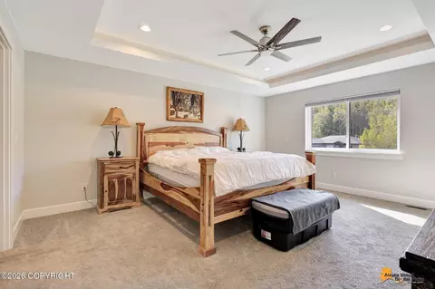 Bedroom - 8787 E Windy Woods Loop, Palmer, AK 99645 photo 1 of 9