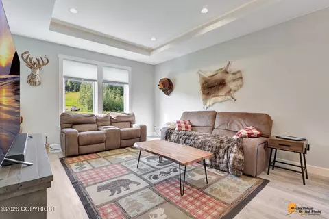 Living - 8787 E Windy Woods Loop, Palmer, AK 99645 photo 2 of 10