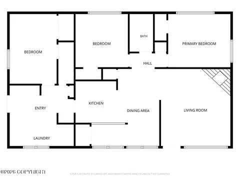 Floorplan - 2389 E 47th Ct, Anchorage, AK 99507 photo 1 of 1