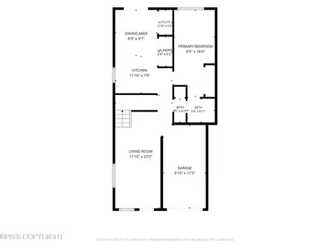 Floorplan - 3671 Sycamore Loop, Anchorage, AK 99504 photo 2 of 2
