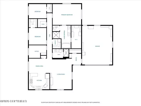 Floorplan - 11244 Fireball St, Eagle River, AK 99577 photo 2 of 2