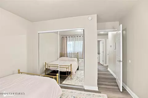 Bedroom - 3151 Draco Dr, Anchorage, AK 99502 photo 8 of 9
