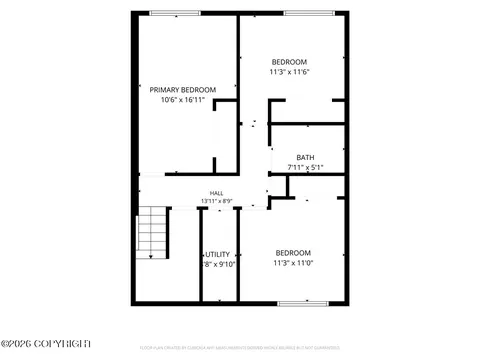 Floorplan - 3151 Draco Dr, Anchorage, AK 99502 photo 2 of 6
