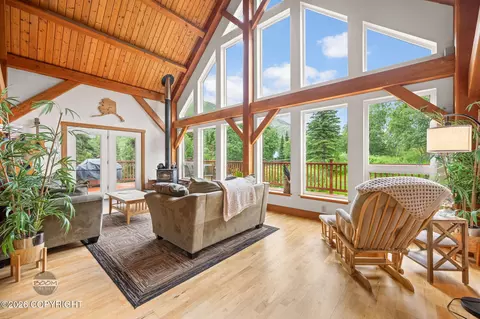 Living - 1451 W River Dr, Eagle River, AK 99577 photo 1 of 10