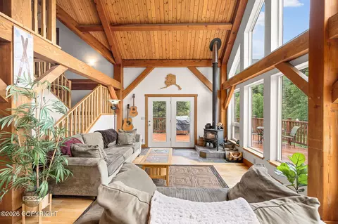 Living - 1451 W River Dr, Eagle River, AK 99577 photo 3 of 10
