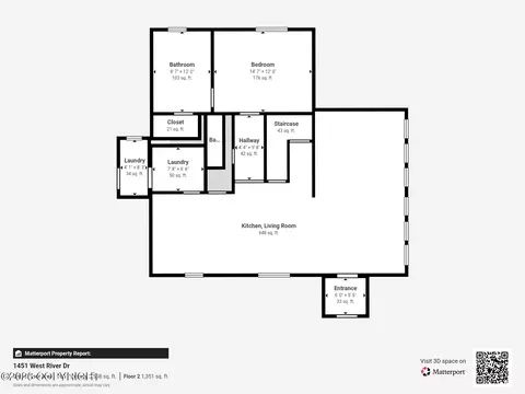 Floorplan - 1451 W River Dr, Eagle River, AK 99577 photo 2 of 3