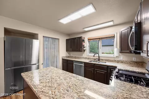 Kitchen - 10036 Caribou St, Eagle River, AK 99577 photo 4 of 7