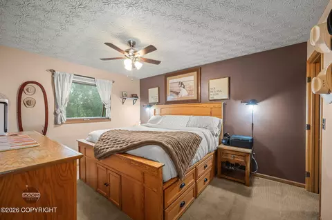 Bedroom - 9510 W Parkview Terrace Loop, Eagle River, AK 99577 photo 3 of 7