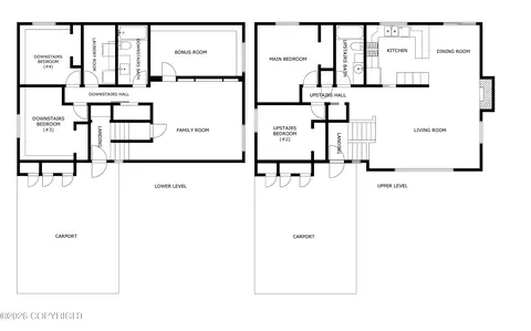 Floorplan - 1612 Cara Loop, Anchorage, AK 99515 photo 1 of 2