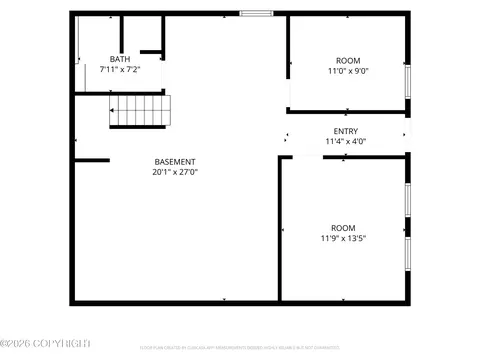 Floorplan - 10306 Lee St, Eagle River, AK 99577 photo 2 of 3